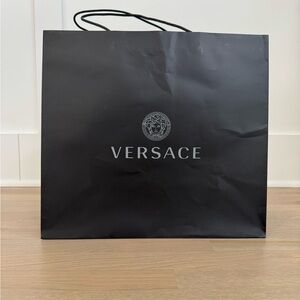 Versace Black Shopping Bag